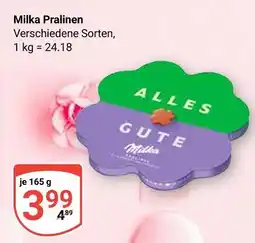 Globus Milka pralinen Angebot