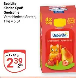 Globus Bebivita kinder-spaß quetschie Angebot