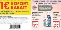 Globus Sagrotan hygiene-pumpspray Angebot
