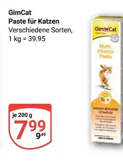 Globus Gimcat paste für katzen Angebot
