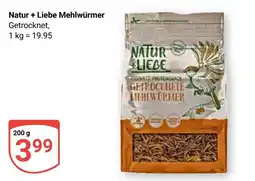 Globus Natur + liebe mehlwürmer Angebot