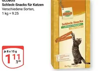 Globus Globus schleck-snacks für katzen Angebot
