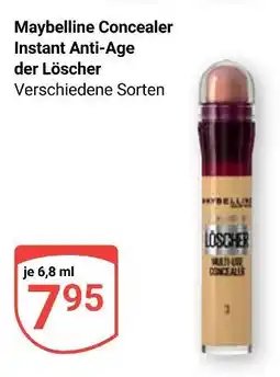 Globus Maybelline concealer instant anti-age der löscher Angebot