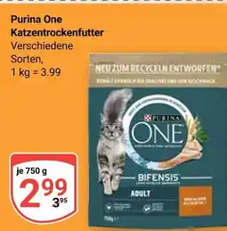 Globus Purina one katzentrockenfutter Angebot