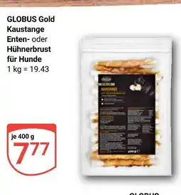 Globus Globus gold kaustange enten- oder hühnerbrust für hunde Angebot