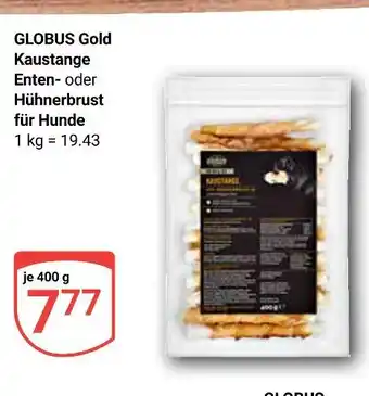Globus Globus gold kaustange enten- oder hühnerbrust für hunde Angebot