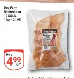 Globus Dog farm rinderohren Angebot
