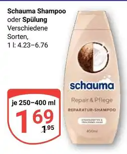 Globus Schauma shampoo oder spülung Angebot