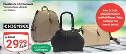 Globus Chiemsee handtasche oder rucksack Angebot