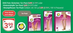 Globus Oho fein-söckchen oder kniestrümpfe oder strumpfhosen Angebot