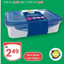 Globus Oho frischhaltedose Angebot