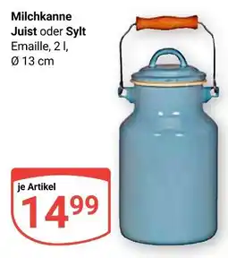 Globus Milchkanne juist oder sylt Angebot