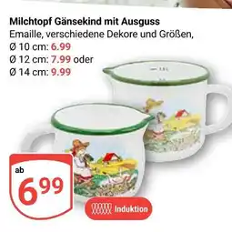 Globus Milchtopf gänsekind mit ausguss Angebot