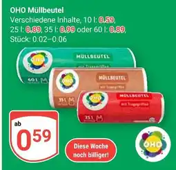 Globus Oho müllbeutel Angebot