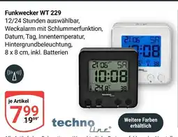 Globus Techno line funkwecker wt 229 Angebot
