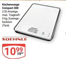 Globus Soehnle küchenwaage compact 300 Angebot