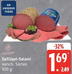 Edeka Geflügel-Salami Angebot