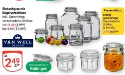 Globus Van well design einkochglas mit bügelverschluss Angebot