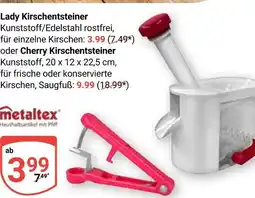 Globus Metaltex lady kirschentsteiner oder cherry kirschentsteiner Angebot