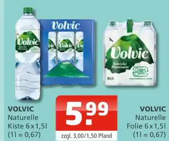 Getränke Oase Volvic naturelle mineralwasser Angebot