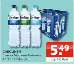 Getränke Oase Carolinen classic•medium•naturelle Angebot