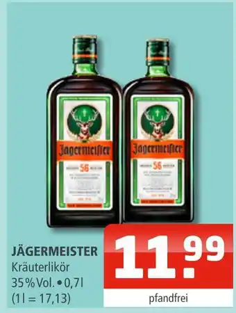 Getränke Oase Jägermeister kräuterlikör Angebot