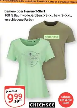 Globus Chiemsee damen- oder herren-t-shirt Angebot