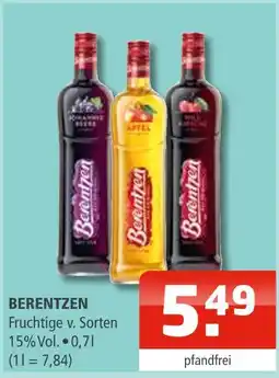 Getränke Oase Berentzen Angebot