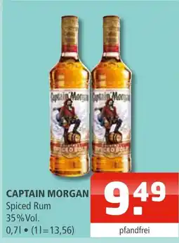 Getränke Oase Captain morgan spiced rum Angebot