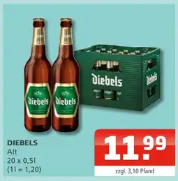 Getränke Oase Diebels alt Angebot