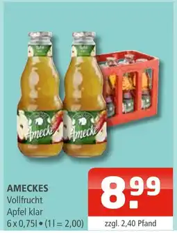 Getränke Oase Ameckes vollfrucht apfel klar Angebot