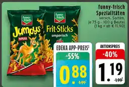 Edeka Funny-frisch jumpy's paprika oder frit-sticks ungarisch Angebot