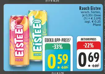 Edeka Rauch eistee Angebot