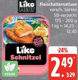Edeka Like Meat Fleischalternativen Angebot