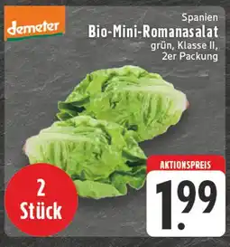 Edeka Demeter bio-mini-romanasalat Angebot