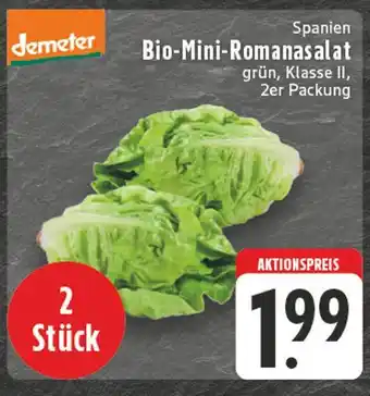 Edeka Demeter bio-mini-romanasalat Angebot