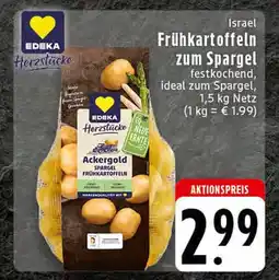 Edeka Edeka frühkartoffeln zum spargel Angebot