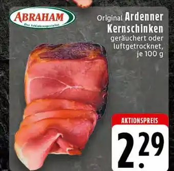 Edeka Abraham original ardenner kernschinken Angebot
