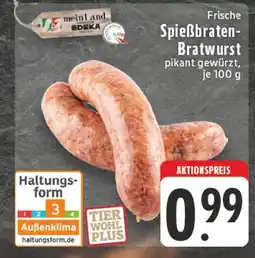 Edeka Meinland edeka frische spießbraten-bratwurst Angebot