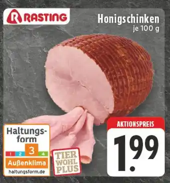 Edeka Rasting honigschinken Angebot