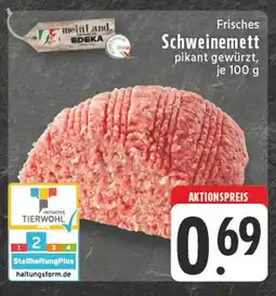 Edeka Meinland edeka frisches schweinemett Angebot