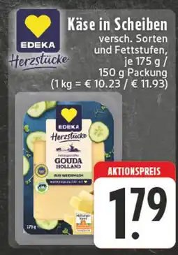 Edeka Edeka käse in scheiben Angebot