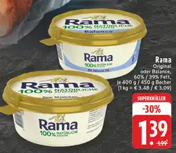 Edeka Rama 100% natürliche zutaten Angebot