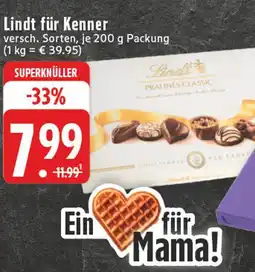 Edeka Lindt lindt für kenner Angebot