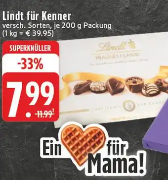 Edeka Lindt lindt für kenner Angebot