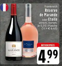 Edeka Réserve de marande réserve de marande oder etoile Angebot