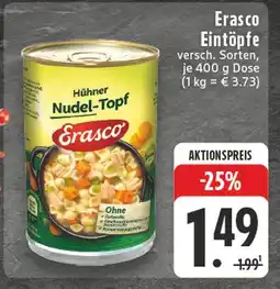 Edeka Erasco eintöpfe Angebot