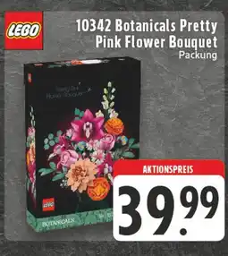 Edeka Lego 10342 botanicals pretty pink flower bouquet Angebot