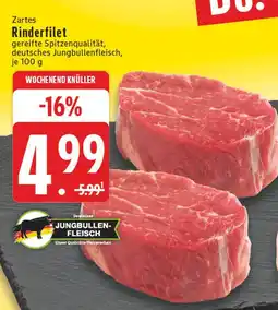 Edeka Deutsches jungbullenfleisch rinderfilet Angebot