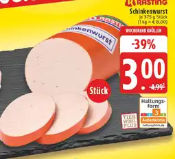 Edeka Rasting schinkenwurst Angebot